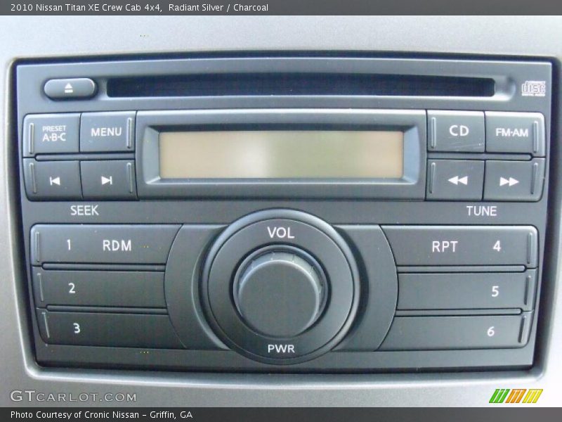 Radiant Silver / Charcoal 2010 Nissan Titan XE Crew Cab 4x4