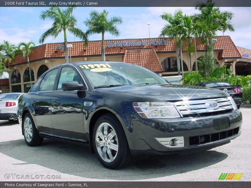 Alloy Grey Metallic / Camel 2008 Ford Taurus SEL