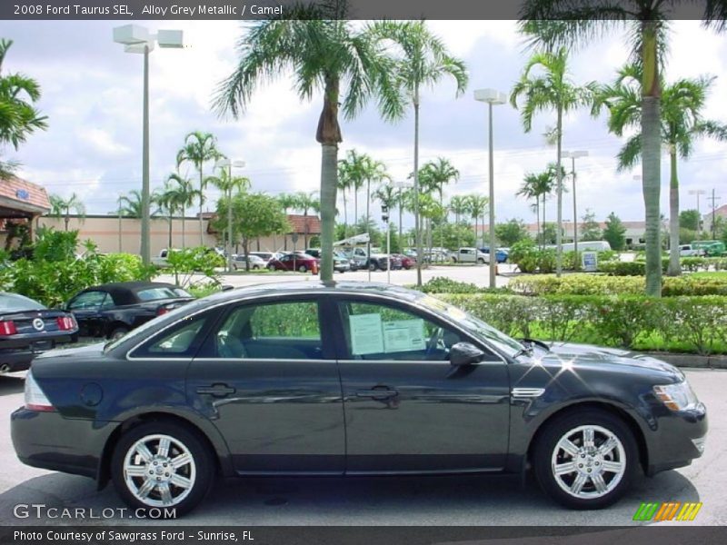 Alloy Grey Metallic / Camel 2008 Ford Taurus SEL