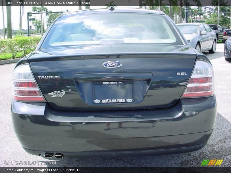 Alloy Grey Metallic / Camel 2008 Ford Taurus SEL