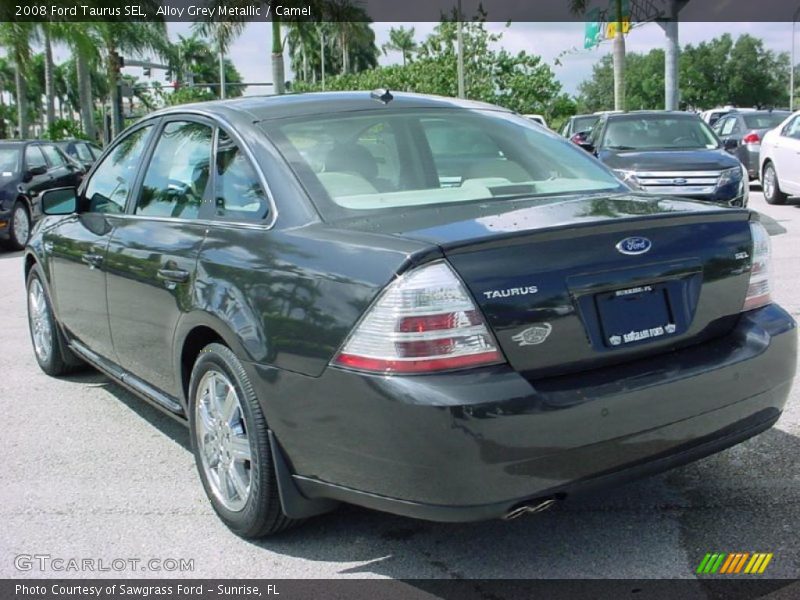 Alloy Grey Metallic / Camel 2008 Ford Taurus SEL