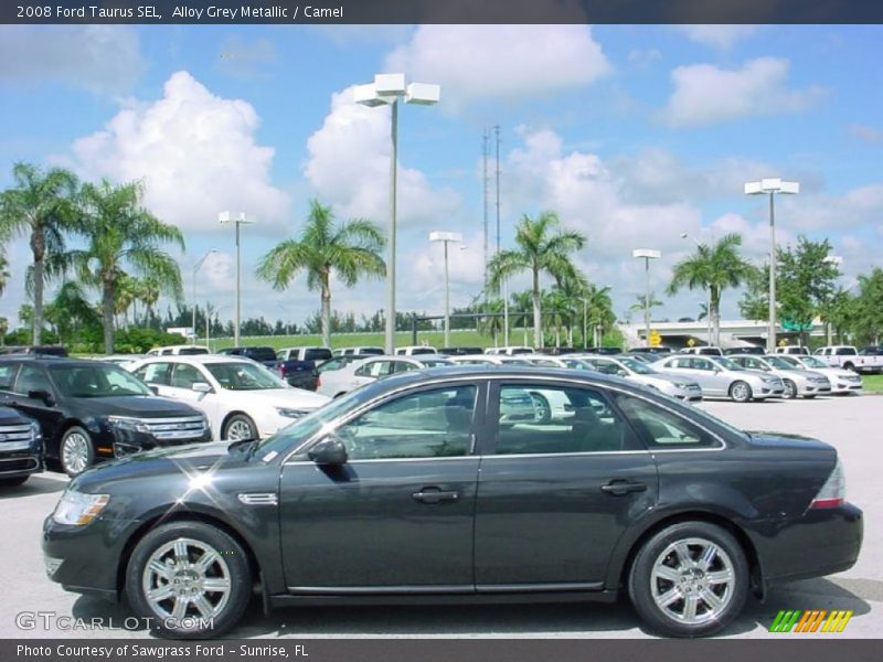 Alloy Grey Metallic / Camel 2008 Ford Taurus SEL
