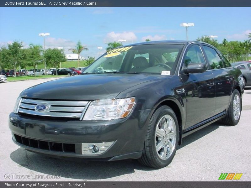 Alloy Grey Metallic / Camel 2008 Ford Taurus SEL