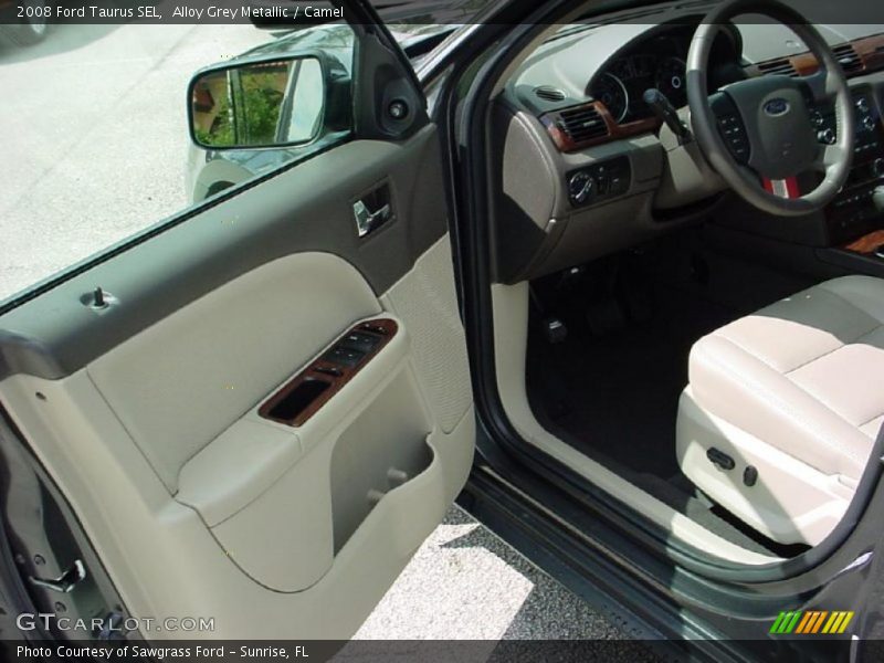 Alloy Grey Metallic / Camel 2008 Ford Taurus SEL