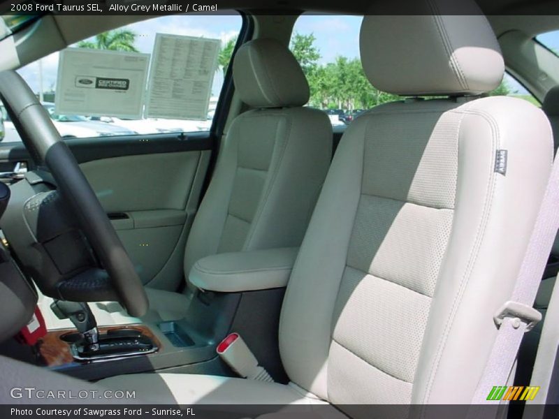 Alloy Grey Metallic / Camel 2008 Ford Taurus SEL