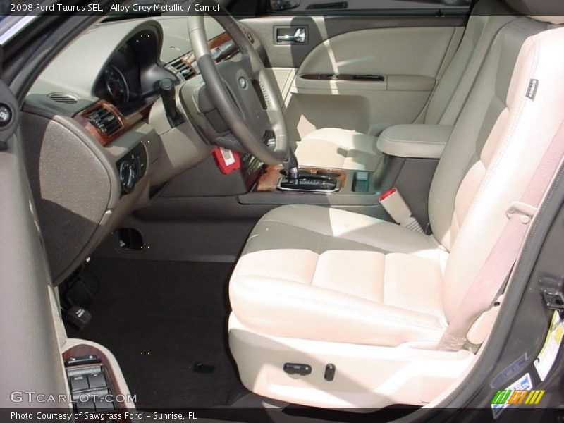 Alloy Grey Metallic / Camel 2008 Ford Taurus SEL