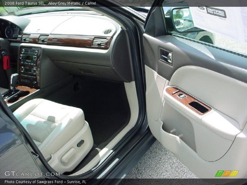 Alloy Grey Metallic / Camel 2008 Ford Taurus SEL