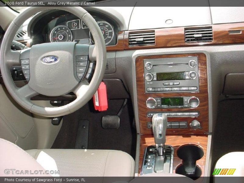 Alloy Grey Metallic / Camel 2008 Ford Taurus SEL