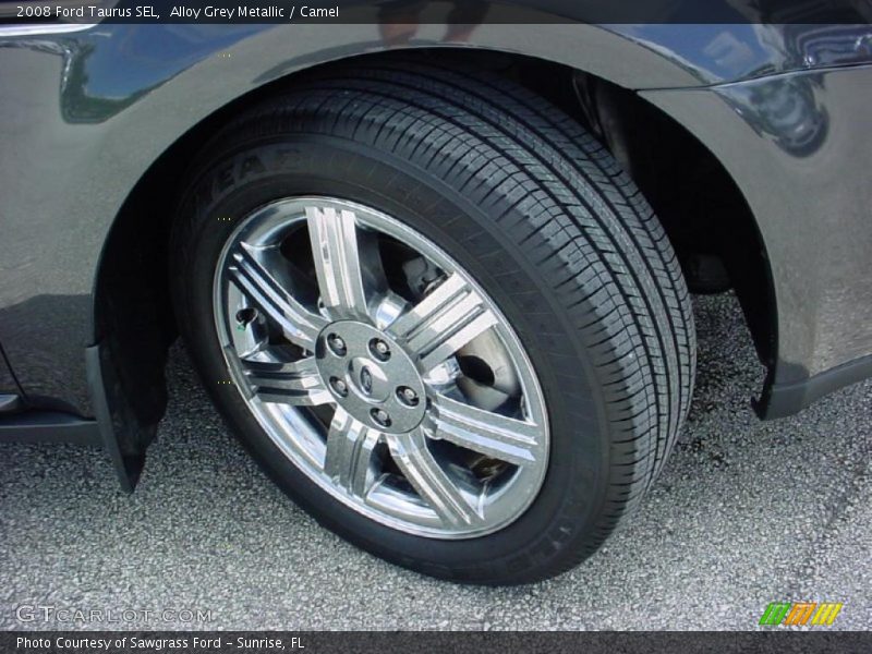 Alloy Grey Metallic / Camel 2008 Ford Taurus SEL