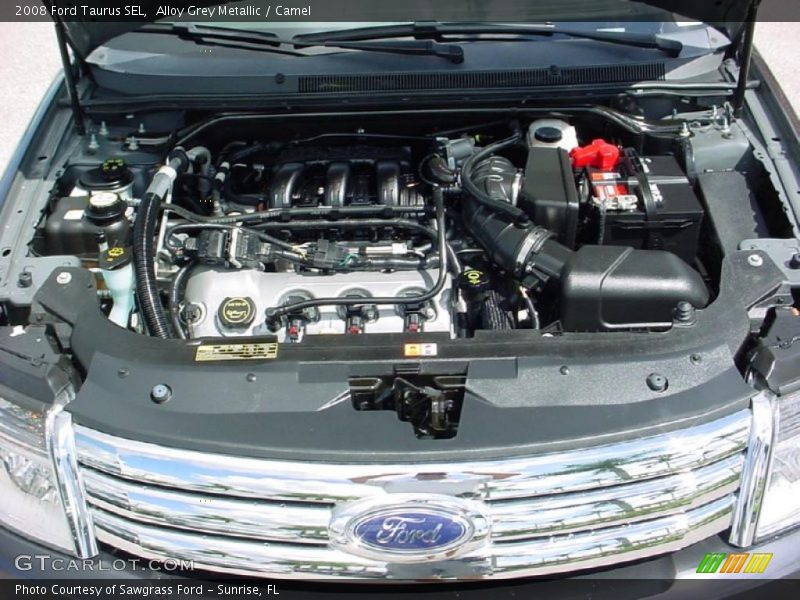 Alloy Grey Metallic / Camel 2008 Ford Taurus SEL