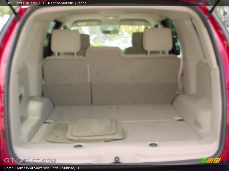 Redfire Metallic / Stone 2007 Ford Explorer XLT