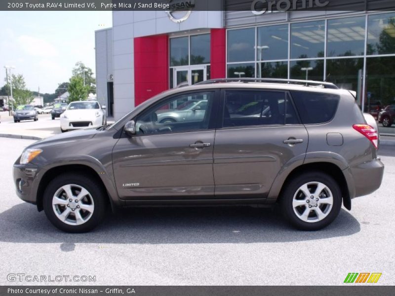 Pyrite Mica / Sand Beige 2009 Toyota RAV4 Limited V6