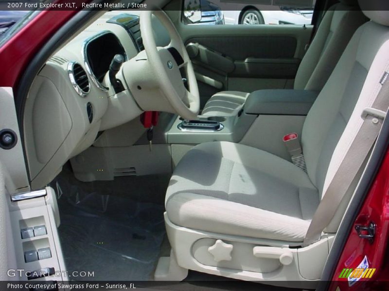Redfire Metallic / Stone 2007 Ford Explorer XLT