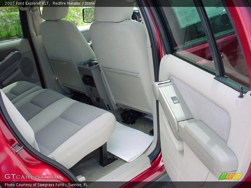 Redfire Metallic / Stone 2007 Ford Explorer XLT