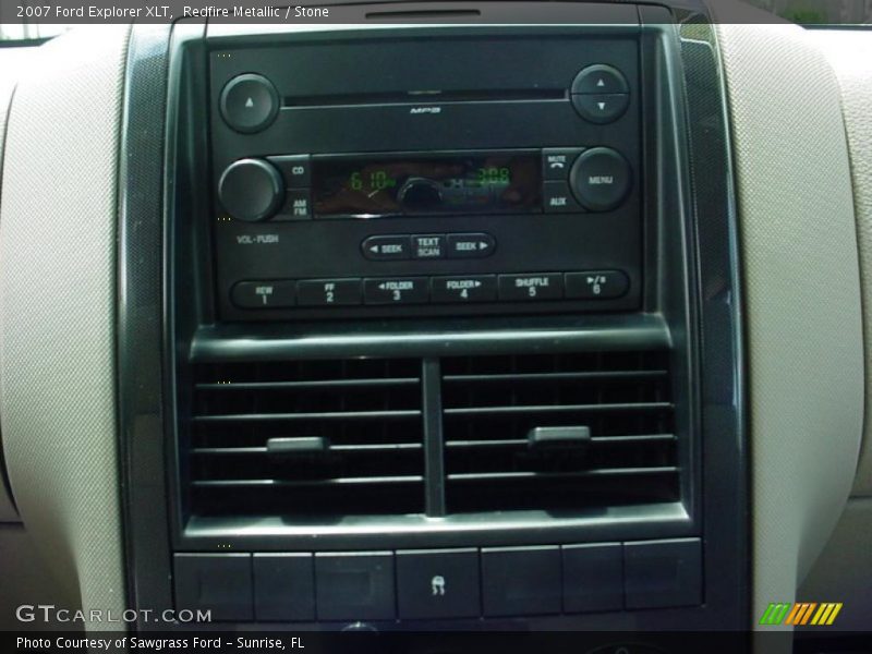 Redfire Metallic / Stone 2007 Ford Explorer XLT