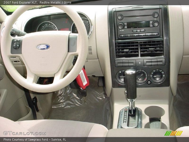 Redfire Metallic / Stone 2007 Ford Explorer XLT