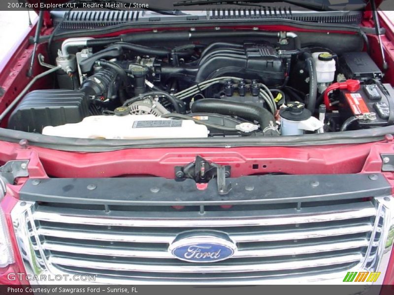 Redfire Metallic / Stone 2007 Ford Explorer XLT