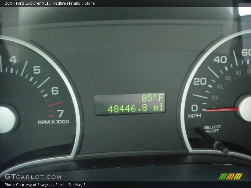 Redfire Metallic / Stone 2007 Ford Explorer XLT