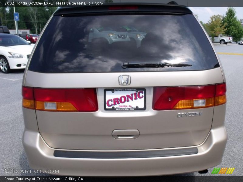 Mesa Beige Metallic / Ivory 2002 Honda Odyssey EX-L