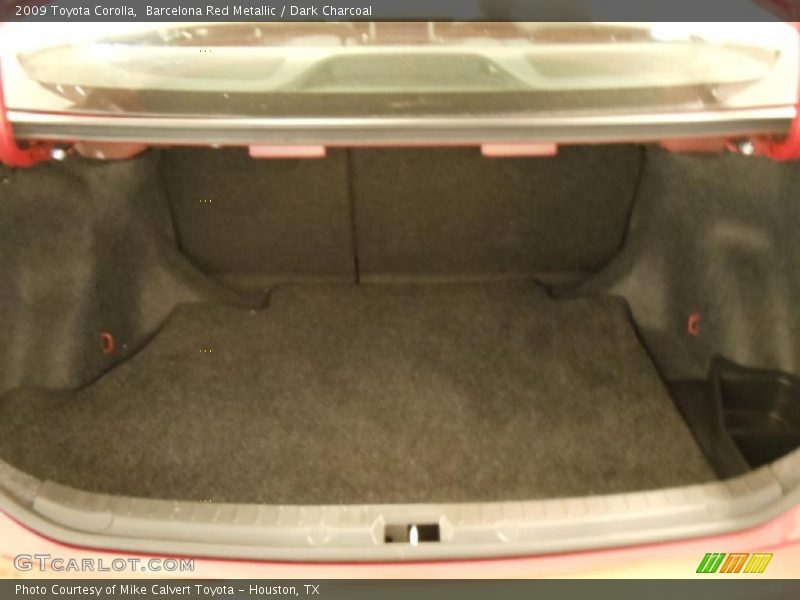 Barcelona Red Metallic / Dark Charcoal 2009 Toyota Corolla