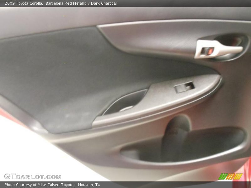 Barcelona Red Metallic / Dark Charcoal 2009 Toyota Corolla