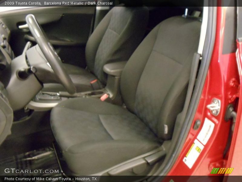 Barcelona Red Metallic / Dark Charcoal 2009 Toyota Corolla