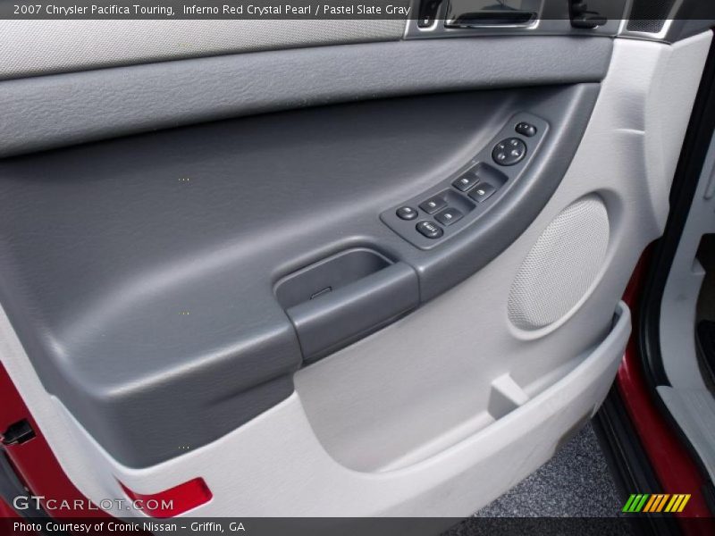 Inferno Red Crystal Pearl / Pastel Slate Gray 2007 Chrysler Pacifica Touring