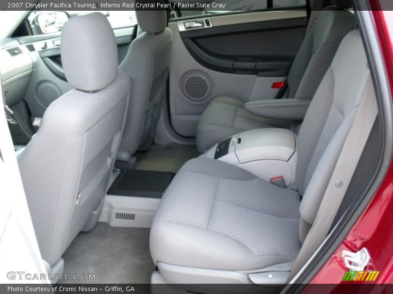 Inferno Red Crystal Pearl / Pastel Slate Gray 2007 Chrysler Pacifica Touring