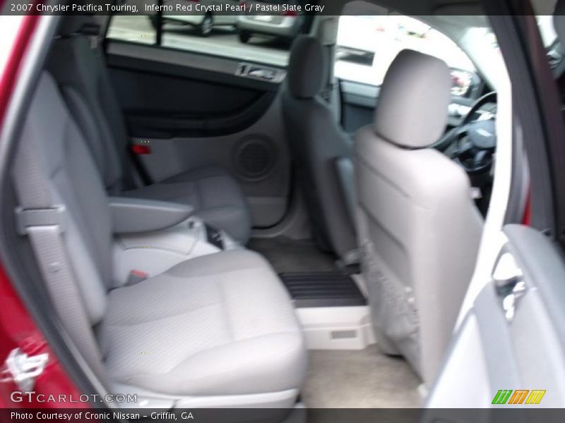 Inferno Red Crystal Pearl / Pastel Slate Gray 2007 Chrysler Pacifica Touring