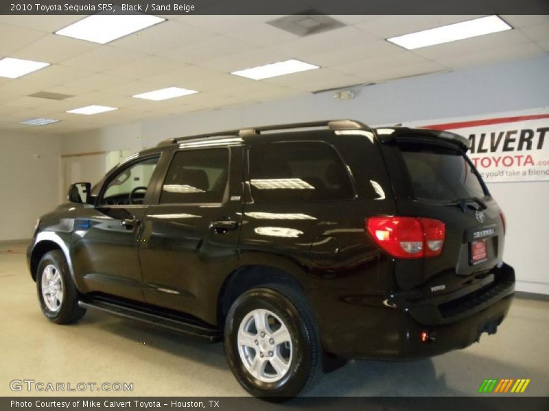 Black / Sand Beige 2010 Toyota Sequoia SR5
