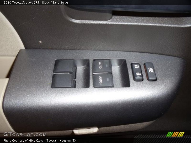 Black / Sand Beige 2010 Toyota Sequoia SR5