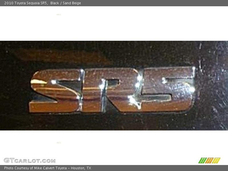 Black / Sand Beige 2010 Toyota Sequoia SR5