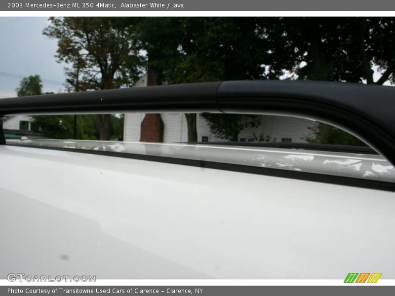 Alabaster White / Java 2003 Mercedes-Benz ML 350 4Matic
