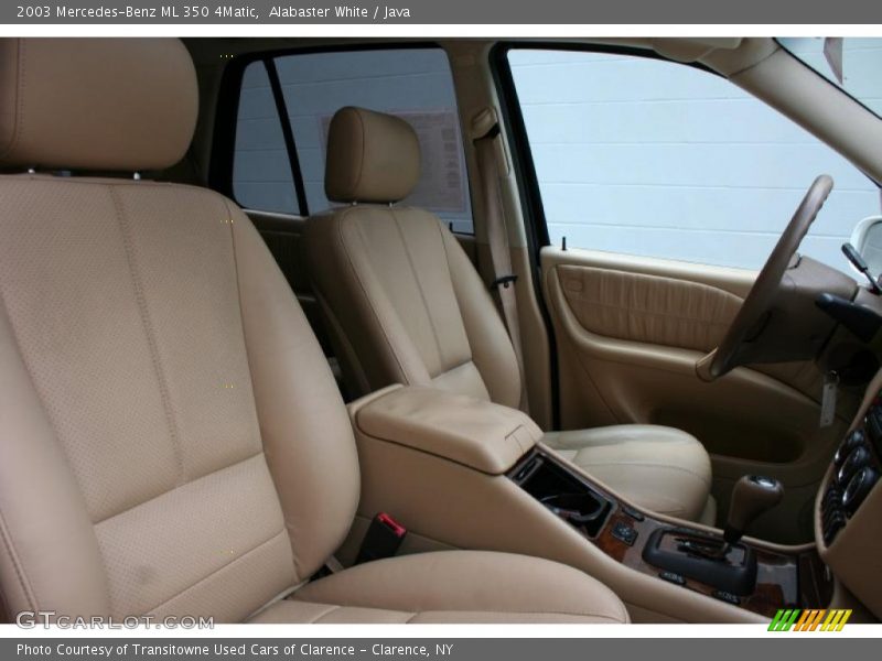 Alabaster White / Java 2003 Mercedes-Benz ML 350 4Matic