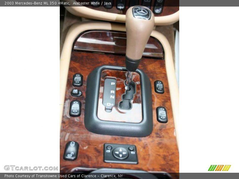 Alabaster White / Java 2003 Mercedes-Benz ML 350 4Matic