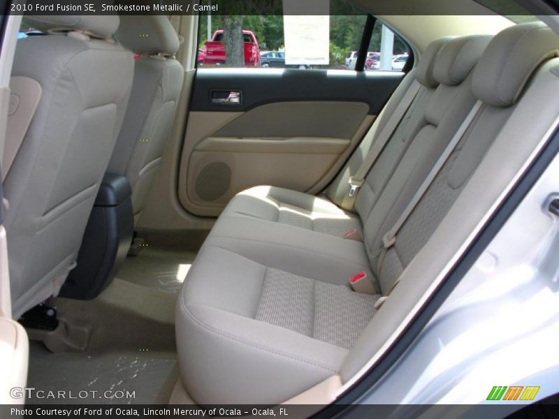 Smokestone Metallic / Camel 2010 Ford Fusion SE