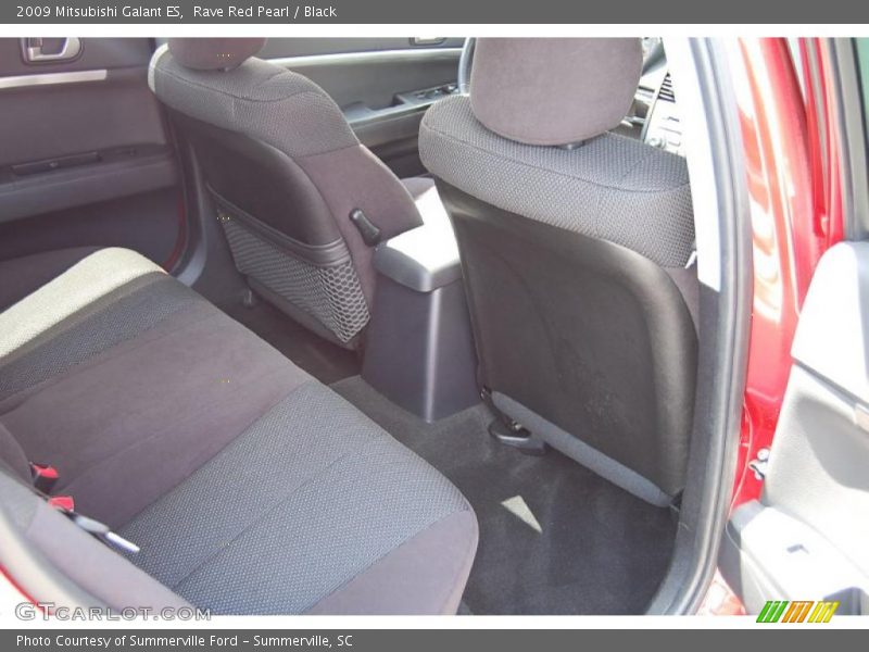 Rave Red Pearl / Black 2009 Mitsubishi Galant ES
