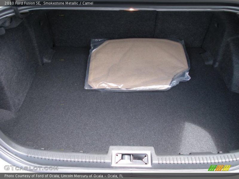 Smokestone Metallic / Camel 2010 Ford Fusion SE
