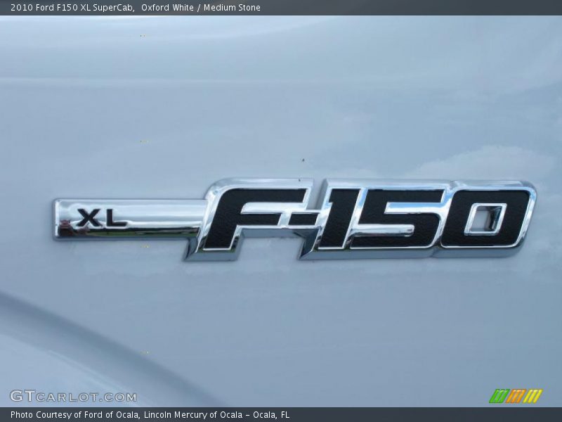Oxford White / Medium Stone 2010 Ford F150 XL SuperCab