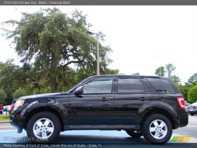 Black / Charcoal Black 2010 Ford Escape XLS