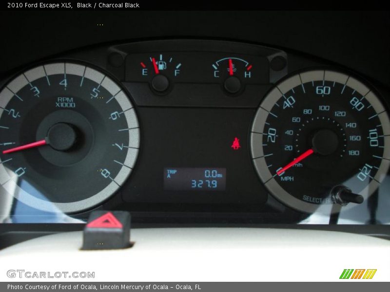 Black / Charcoal Black 2010 Ford Escape XLS