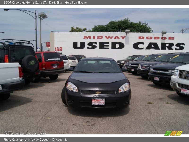 Dark Silver Metallic / Ebony 2006 Chevrolet Monte Carlo LT