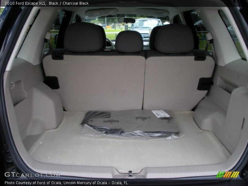 Black / Charcoal Black 2010 Ford Escape XLS