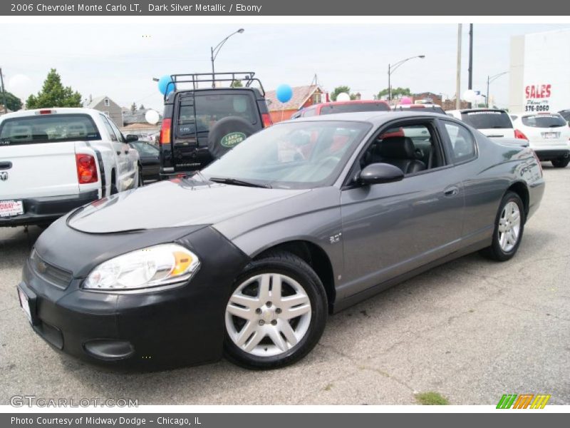 Dark Silver Metallic / Ebony 2006 Chevrolet Monte Carlo LT