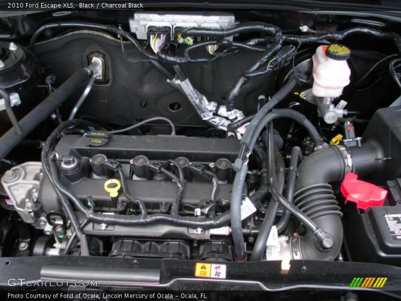Black / Charcoal Black 2010 Ford Escape XLS
