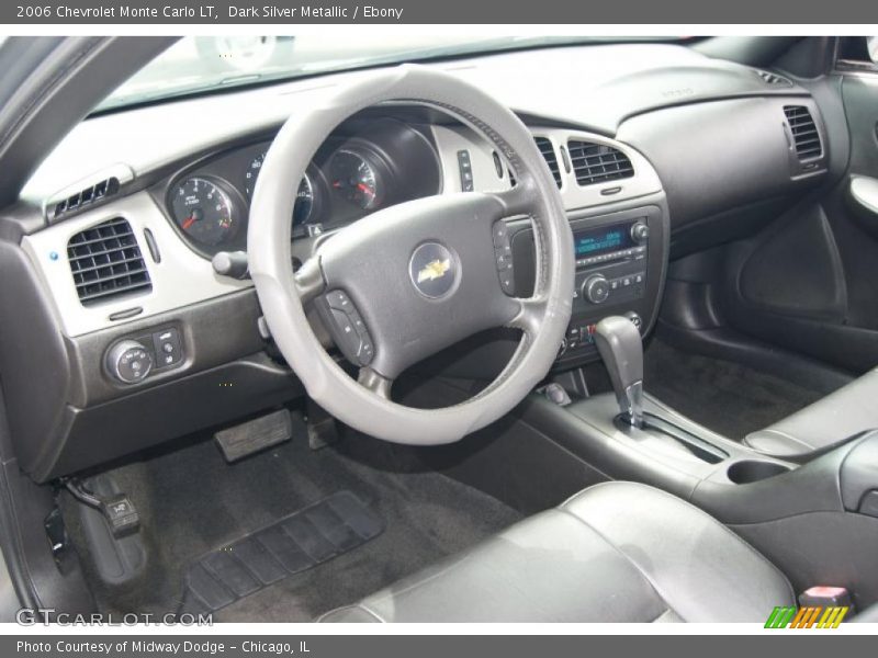 Dark Silver Metallic / Ebony 2006 Chevrolet Monte Carlo LT