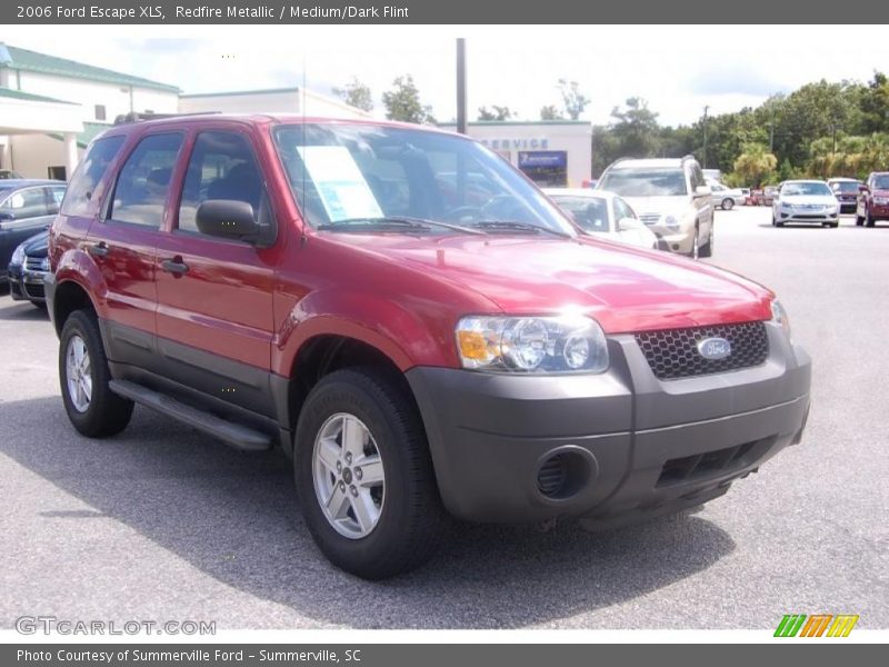 Redfire Metallic / Medium/Dark Flint 2006 Ford Escape XLS