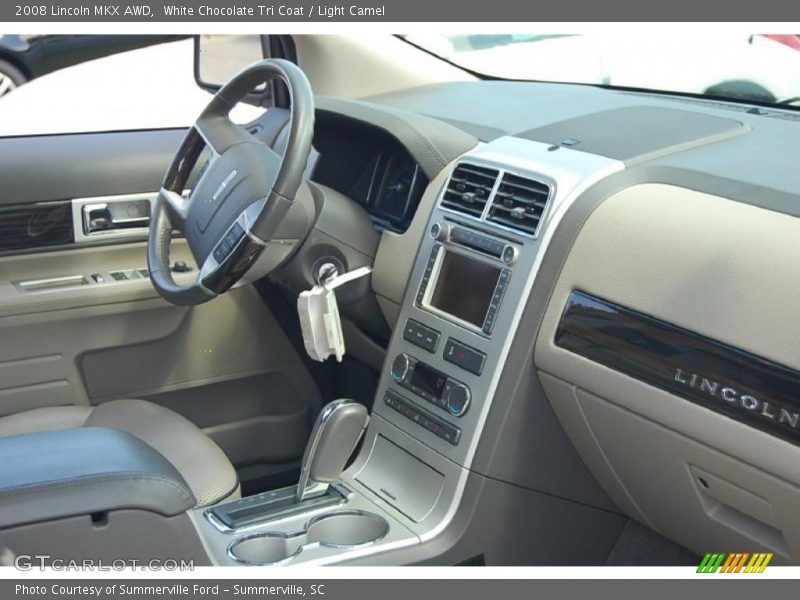 White Chocolate Tri Coat / Light Camel 2008 Lincoln MKX AWD
