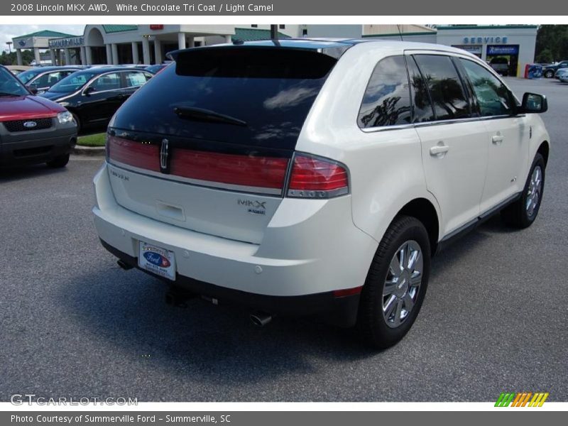 White Chocolate Tri Coat / Light Camel 2008 Lincoln MKX AWD