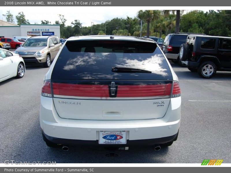 White Chocolate Tri Coat / Light Camel 2008 Lincoln MKX AWD